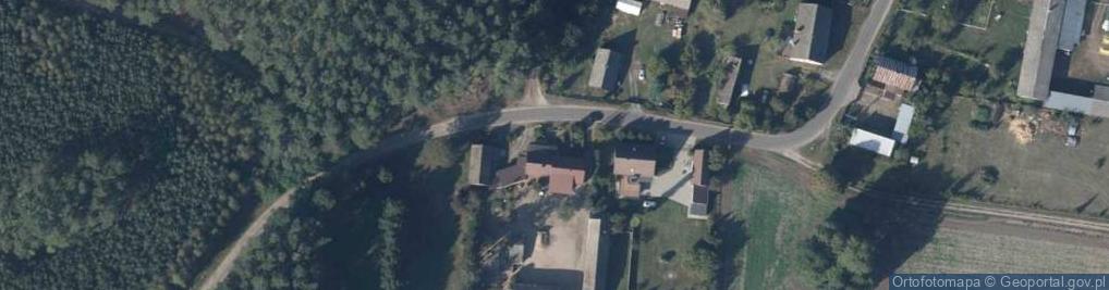 Zdjęcie satelitarne Zakład Usług Leśnych