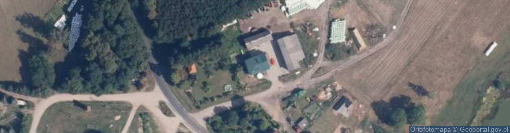 Zdjęcie satelitarne Zakład Usług Leśnych