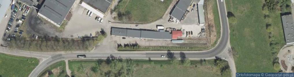 Zdjęcie satelitarne Zakład Usług Motoryzacyjnych Stacja Kontroli Pojazdów Juchniewicz Piotrowski