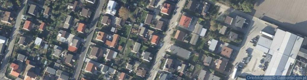 Zdjęcie satelitarne Zakład Usług Ogrodniczych Zieleń Wokół Nas