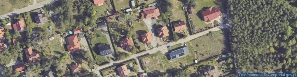 Zdjęcie satelitarne Zakład Usług Projektowych Geodezyjnych i Kartograficznych Robin Inż