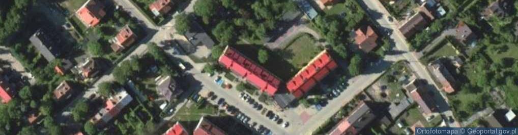 Zdjęcie satelitarne Zakład Usług Projektowych i Nadzorów Budowlanych
