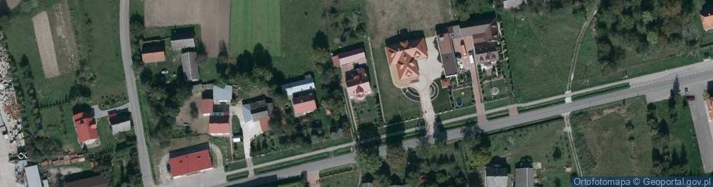 Zdjęcie satelitarne Zakład Usług Projektowych Instalacji Gazowych Wodociągowych Kanalizacyjnych i C O