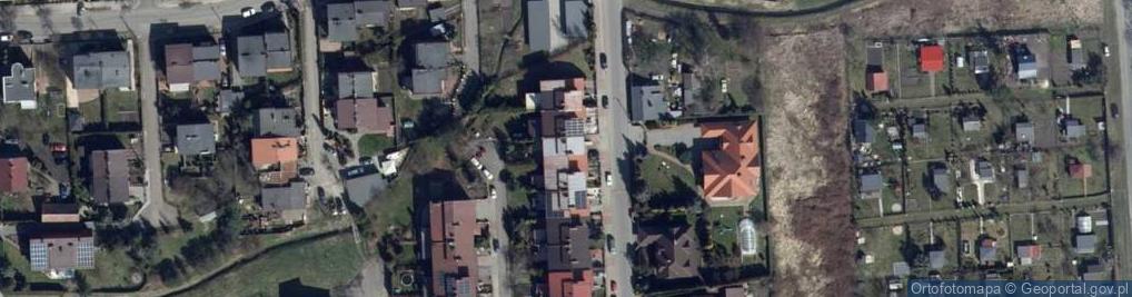 Zdjęcie satelitarne Zakład Usług Projektowych