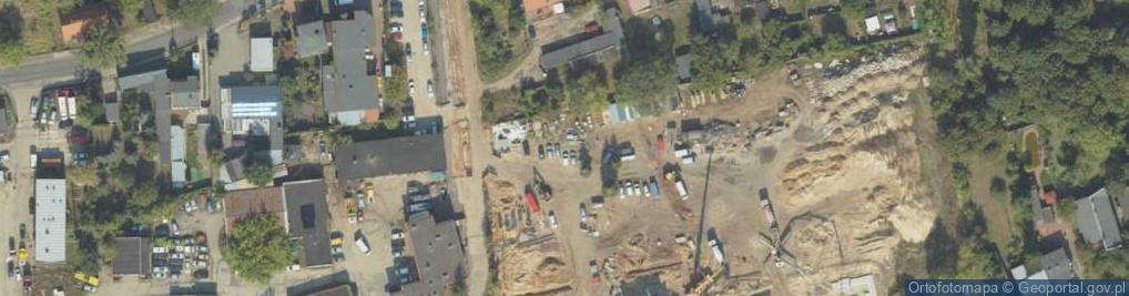 Zdjęcie satelitarne Zakład Usług Sprzętowych Budownictwa Matra