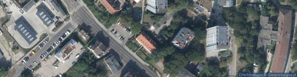 Zdjęcie satelitarne Zakład Uslug Telekomunikacyjnych