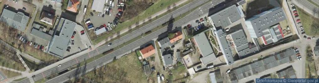 Zdjęcie satelitarne Zakład Usług Transportowych