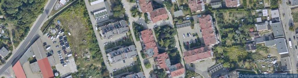 Zdjęcie satelitarne Zakład Usługowo Budowlany
