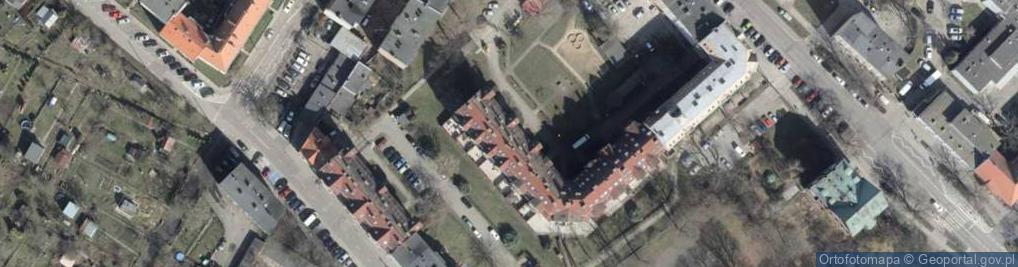 Zdjęcie satelitarne Zakład Usługowo - Handlowy Eltax Jan Wałowski