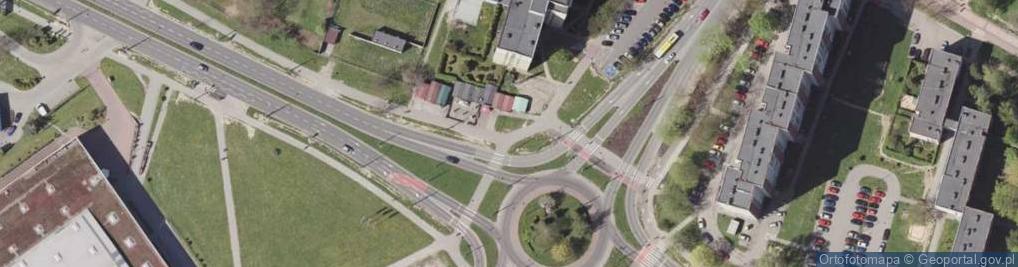 Zdjęcie satelitarne Zakład Usługowo Handlowy Gracja