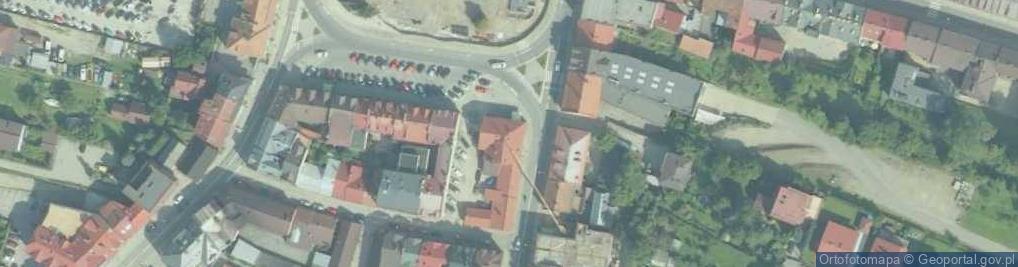 Zdjęcie satelitarne Zakład Usługowo Handlowy Kora