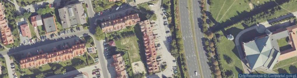 Zdjęcie satelitarne Zakład Usługowo Handlowy Leszno