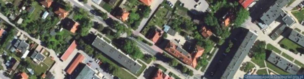 Zdjęcie satelitarne Zakład Usługowo Handlowy Malwa