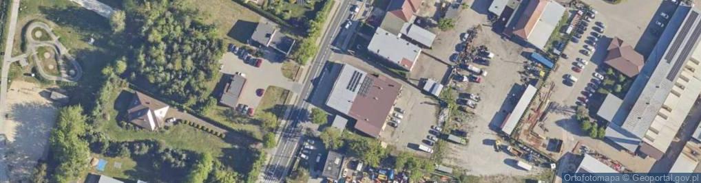 Zdjęcie satelitarne Zakład Usługowo-Handlowy Pomauto Paweł Pomaski