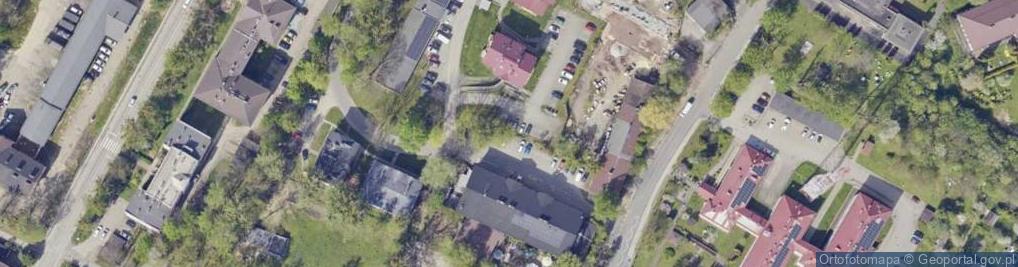 Zdjęcie satelitarne Zakład Usługowo Handlowy Stacja Paliw Surowiec J Sosin w