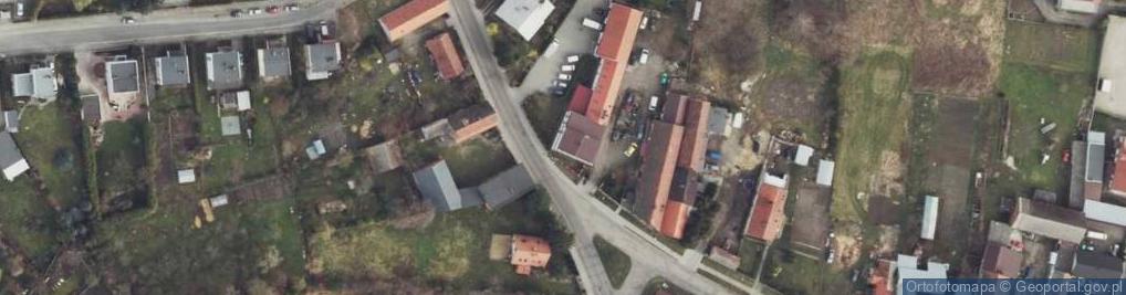 Zdjęcie satelitarne Zakład Usługowo Handlowy