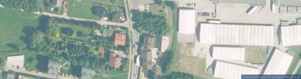 Zdjęcie satelitarne Zakład Usługowo Handlowy