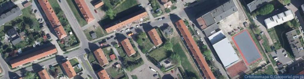 Zdjęcie satelitarne Zakład Usługowo Handlowy