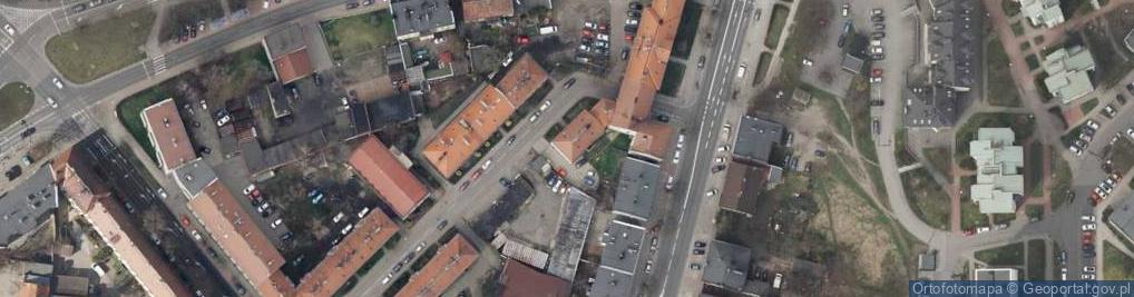 Zdjęcie satelitarne Zakład Usługowo Handlowy