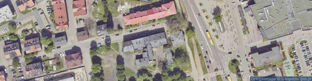 Zdjęcie satelitarne Zakład Usługowo Handlowy