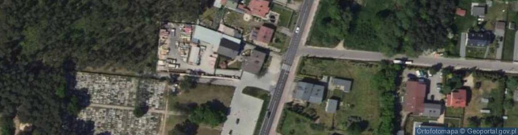 Zdjęcie satelitarne Zakład Usługowo Handlowy