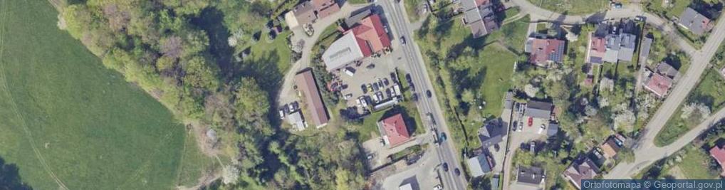 Zdjęcie satelitarne Zakład Usługowo Handlowy