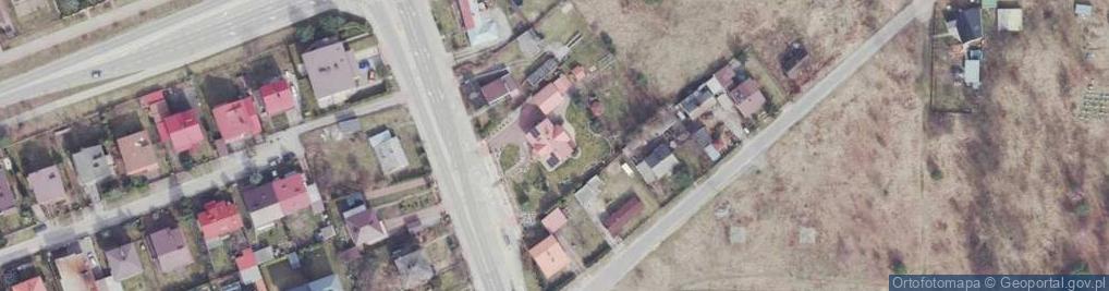 Zdjęcie satelitarne Zakład Usługowo Handlowy