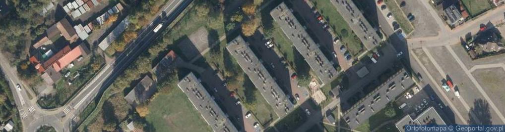Zdjęcie satelitarne Zakład Usługowo Produkcyjno Handlowy Elektroniki BNS Nowak