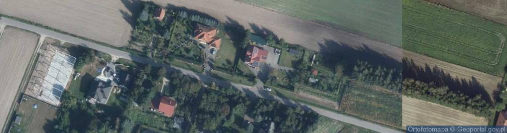 Zdjęcie satelitarne Zakład - Usługowo- Produkcyjno - Handlowy Wies- Term Nastaj Wiesław