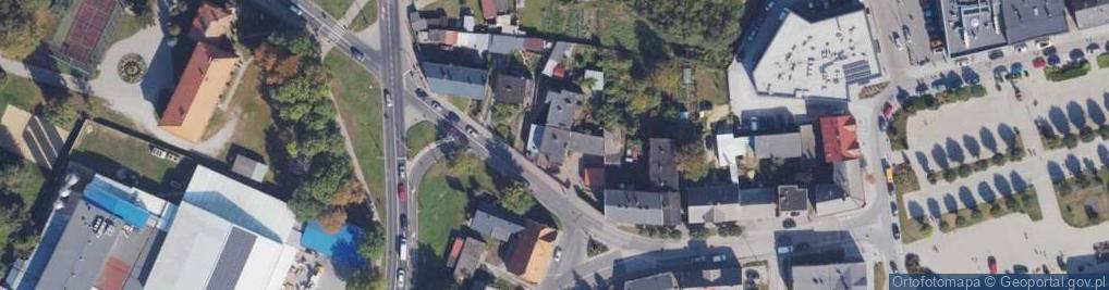 Zdjęcie satelitarne Zakład Usługowo Produkcyjny Insbud Henryk Kmiecikowski Alicja Drąg