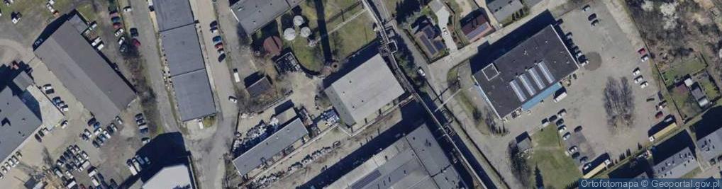 Zdjęcie satelitarne Zakład Usługowo Produkcyjny TWK Marek Trzewiczek Magdalena Sławik