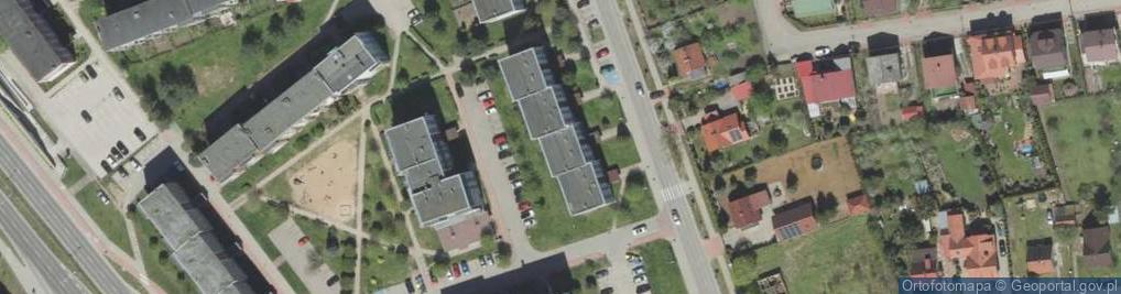 Zdjęcie satelitarne Zakład Usługowo Projektowy