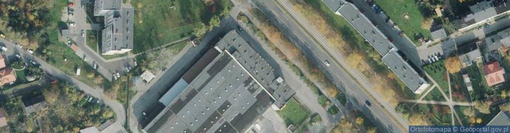 Zdjęcie satelitarne Zakład Usługowo Ślusarski Dorabianie Kluczy