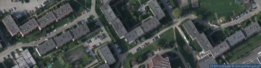 Zdjęcie satelitarne Zakład Usługowo Wytwórczy