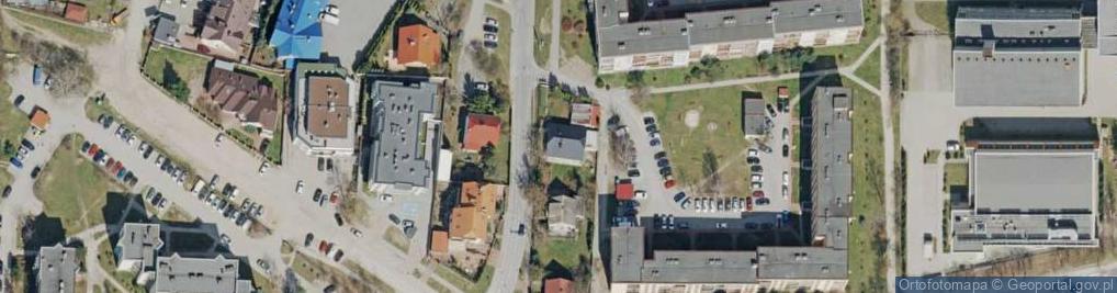Zdjęcie satelitarne Zakład Usługowy Blacharstwa Pojazdowego