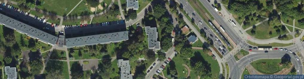 Zdjęcie satelitarne Zakład Usługowy Efekt