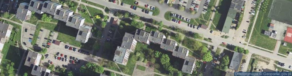 Zdjęcie satelitarne Zakład Usługowy Konserwacja i Remonty Dźwigów Osobowych Kańczuga Jacek Brzeziński Artur Czekaj Sławomir
