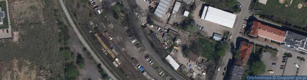 Zdjęcie satelitarne Zakład Usługowy Lakiernictwo i Blacharstwo Samochodowe Czesław Konsur