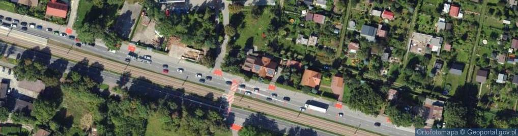 Zdjęcie satelitarne Zakład Usługowy Mechaniki Pojazdowej Eugieniusz Wrzesień