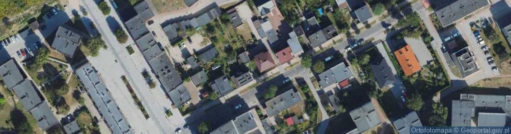 Zdjęcie satelitarne Zakład Usługowy Mel-Kan Henryk Dybowski