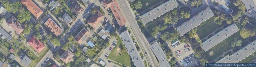 Zdjęcie satelitarne Zakład Usługowy Wanda Gierach