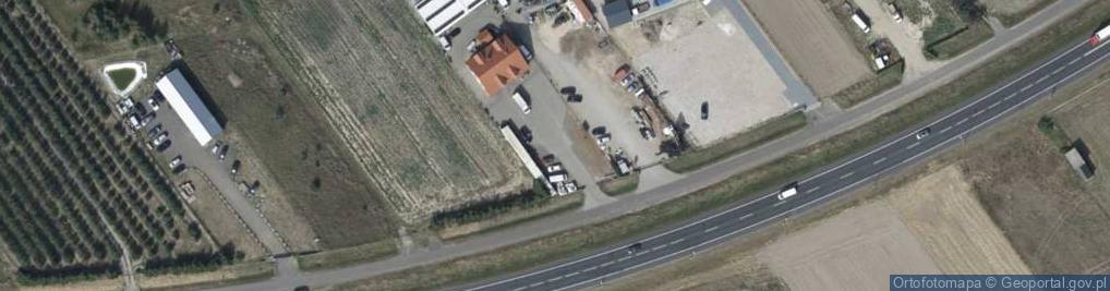 Zdjęcie satelitarne Zakład Usługowy Wod Kan Co Gaz