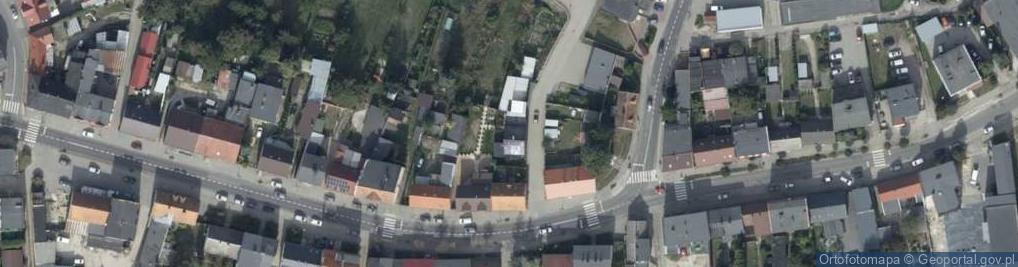 Zdjęcie satelitarne Zakład Wodociągów i Kanalizacji w Skokach