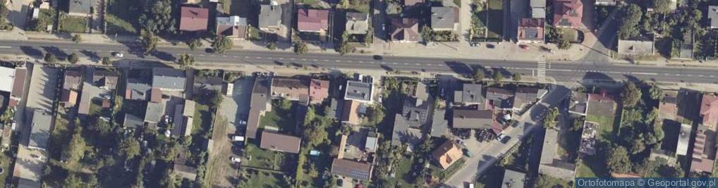 Zdjęcie satelitarne Zakład Wulkanizacyjny