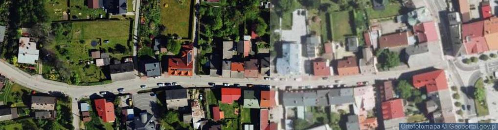 Zdjęcie satelitarne Zakład Wypieku Wafli