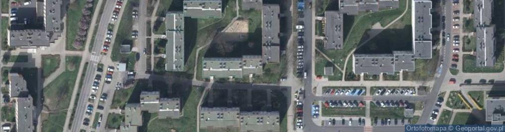 Zdjęcie satelitarne Zakład Zabezpieczeń Elektronicznych Abi Andrzej Gałucki