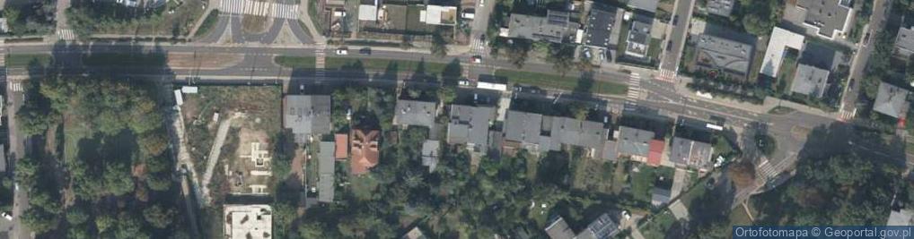 Zdjęcie satelitarne Zakład Zabezpieczeń Samochodowych
