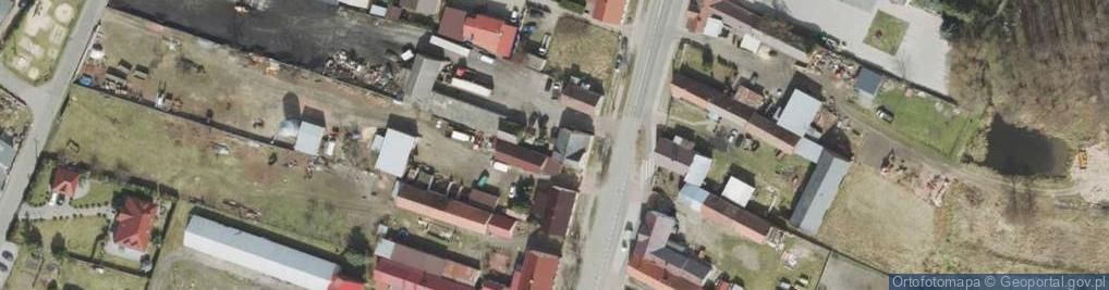 Zdjęcie satelitarne Zakład Zaopatrzenia Rolnictwa Maxrol Stefania Złakowska Grzegorz Złakowski