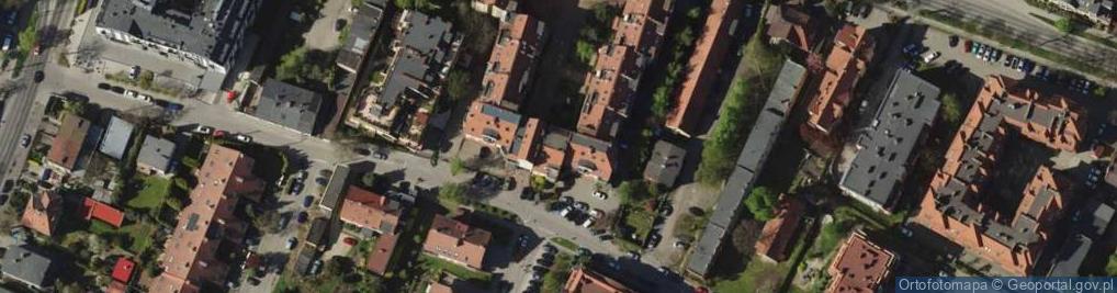 Zdjęcie satelitarne Zakłada S., Wrocław