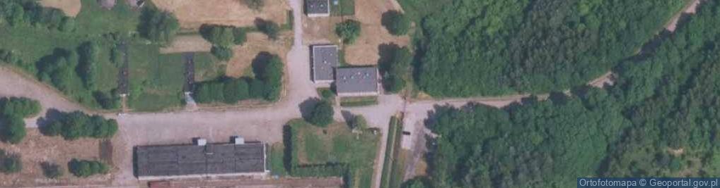 Zdjęcie satelitarne Zakładowa OSP przy Bazie Paliw nr 17 w Baryczy